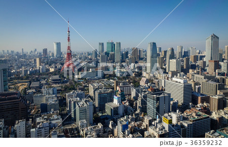 Aerial view of Tokyo, Japan Aerial view of Tokyo, Japan 36359232