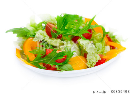 Healthy salad with fresh vegetables 36359498