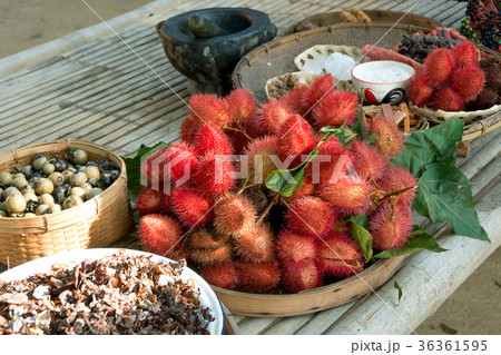 Annatto tree Plant natural sources of Natural dyes 36361595