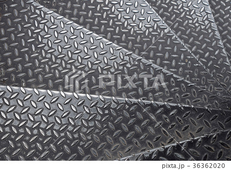 Anti slip gray metal steps with diamond pattern Anti slip gray metal steps with diamond pattern 36362020