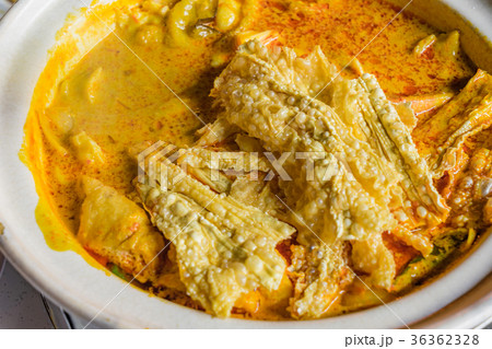 Chinese Fish curry soup, King fish curry 36362328