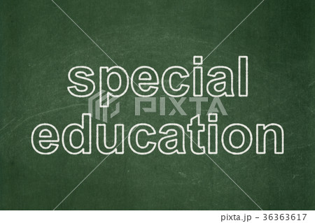Education concept: Special Education on chalkboard Education concept: Special Education on chalkboard 36363617