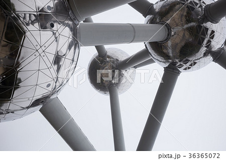 Atomium model of an iron molecule Brussels Belgium 36365072