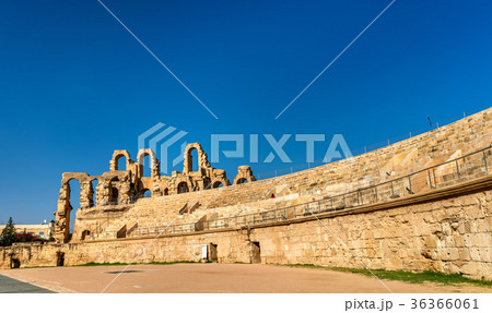 Amphitheatre of El Jem, a UNESCO world heritage Amphitheatre of El Jem, a UNESCO world heritage 36366061