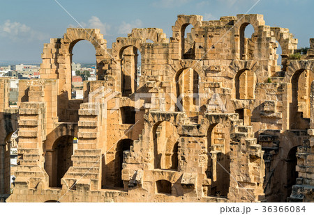 Amphitheatre of El Jem, a UNESCO world heritage Amphitheatre of El Jem, a UNESCO world heritage 36366084