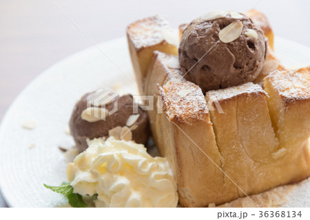 Honey Toast In Plate Honey Toast In Plate 36368134