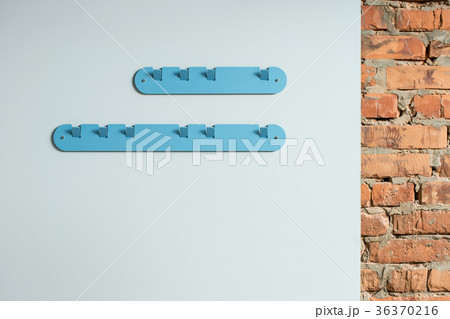 Metal blue hangers 36370216