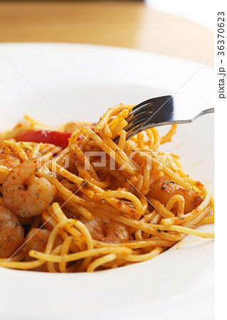 ムキエビ むきえび トマト 36370623