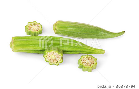 fresh  okra  vegetable 36373794