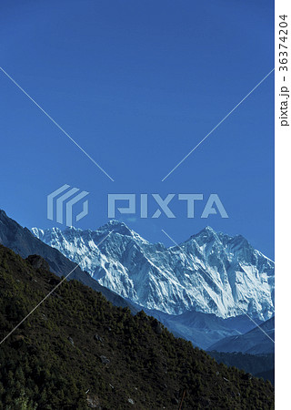 エベレストとローツェ エベレストとローツェ 36374204