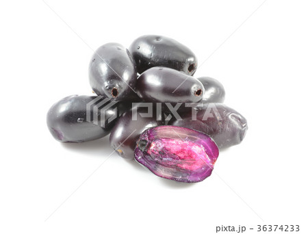 jambolan fruits on white background jambolan fruits on white background 36374233