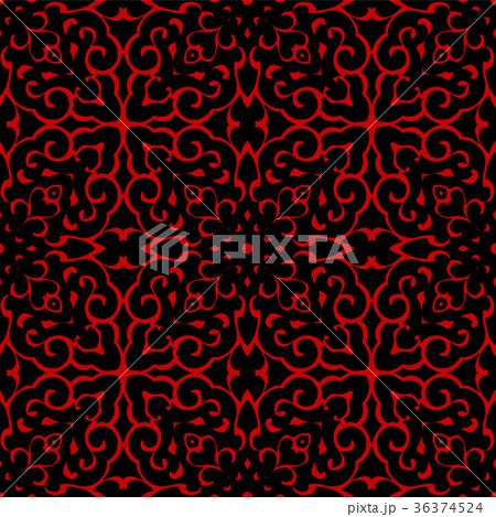 Seamless Chinese Botanic Garden Flower Background Seamless Chinese Botanic Garden Flower Background 36374524
