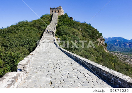 長城 万里の長城 北京 36375086