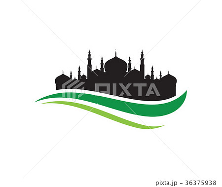 Mosque Vector Illustration Designのイラスト素材