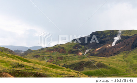 mountains in Hveragerdi Hot Spring River Trail mountains in Hveragerdi Hot Spring River Trail 36378248