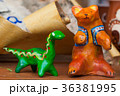 clay ceramic toy bear still life beautiful cute 36381995