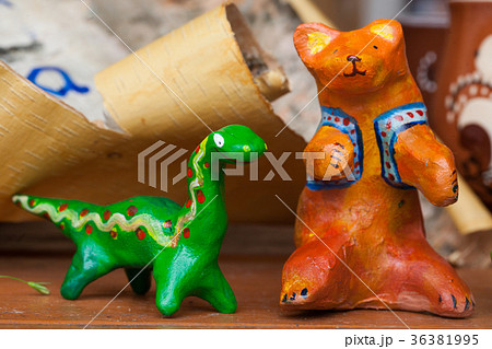 clay ceramic toy bear still life beautiful cute 36381995