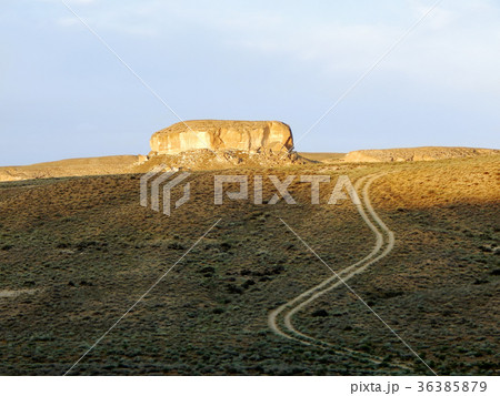 Steppe mountains. 36385879