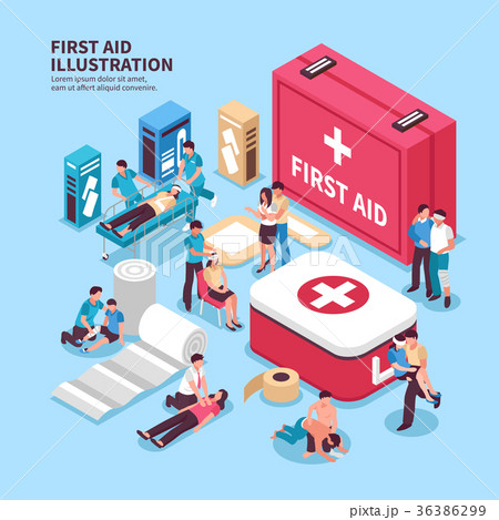 First Aid Box Background 36386299