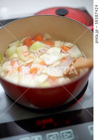 クリームシチュー カレー (鍋 クッキング キッチン 台所 IH 調理 料理 ライフスタイル 家事) 36387424