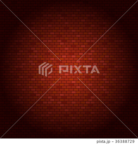 Red brick wall vector illustration Red brick wall vector illustration 36388729