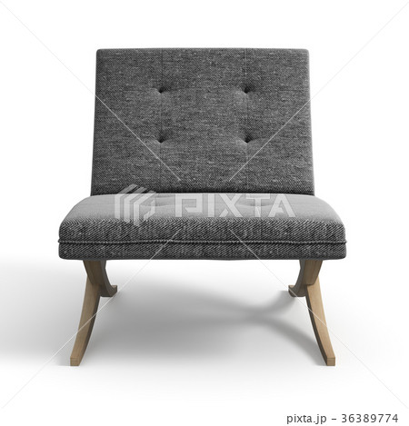 Armchair isolated on white background 3D rendering 36389774