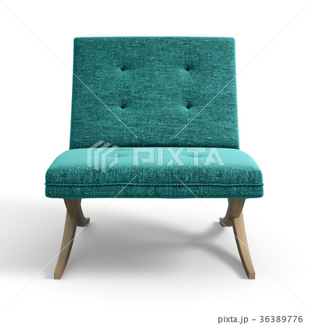 Armchair isolated on white background 3D rendering 36389776