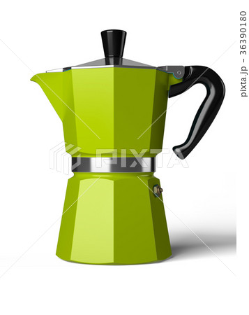 Vintage coffee pot isolated on a white background Vintage coffee pot isolated on a white background 36390180
