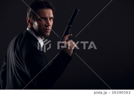 Image from back of gangster guy 36390563