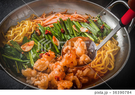 プデチゲ 韓国の鍋料理Budaejjigae pot cuisine of Korea 36390784