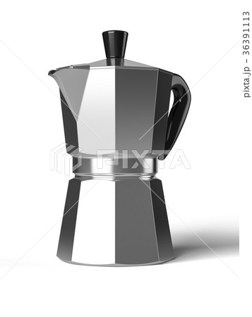 Vintage coffee pot isolated on a white background 36391113