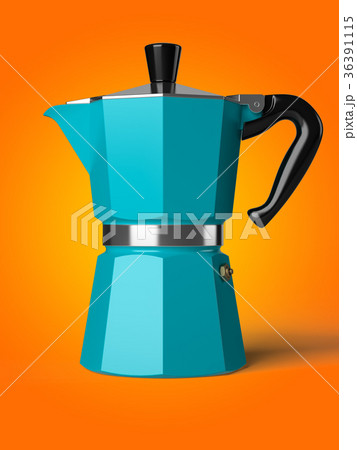 Vintage coffee pot isolated on a background  36391115