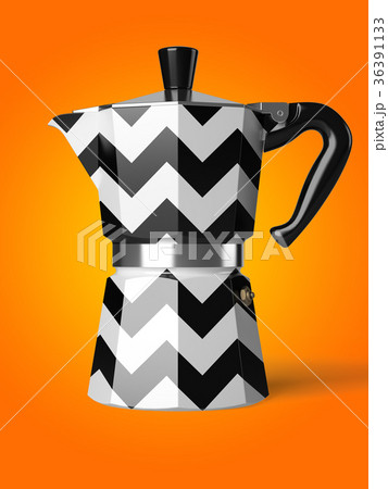 Vintage coffee pot isolated on a background 36391133