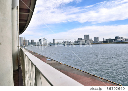 晴海埠頭波止場 豊洲大橋方面 晴海埠頭波止場 豊洲大橋方面 36392640