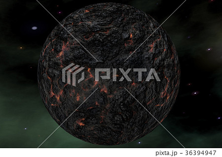 Planet in Outer Space Galaxy 36394947