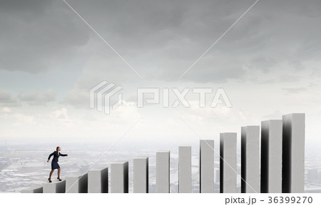 Running up career ladder Running up career ladder 36399270