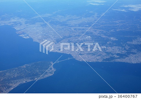 空撮-明石海峡 36400767