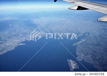 空撮-伊勢湾と 中部セントレア空港 空撮-伊勢湾と 中部セントレア空港 36400768