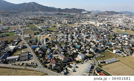 空撮　冬の福岡市、ドローンより空撮（2017年12月撮影） 36401681