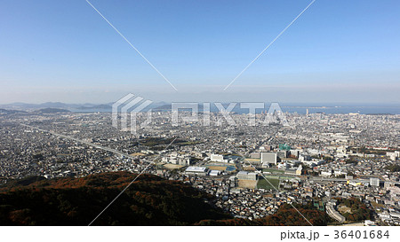 空撮 冬の福岡市、ドローンより空撮(2017年12月撮影) 空撮 冬の福岡市、ドローンより空撮(2017年12月撮影) 36401684