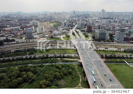 ソウル 公園 自動車 36402467