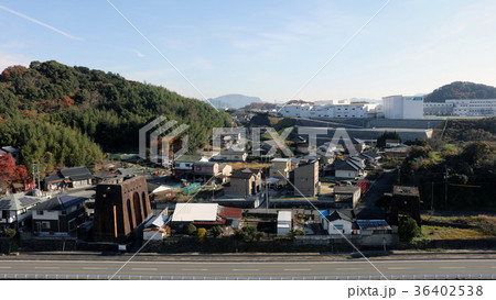 福岡県飯塚市　炭鉱、巻き上げ機台座（旧穂波町） 36402538