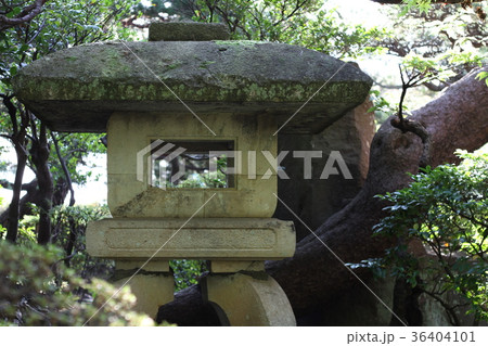 清亀園の石灯籠 清亀園の石灯籠 36404101