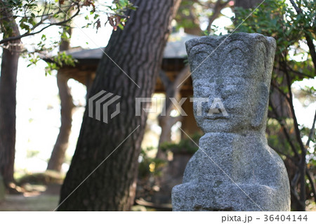 清亀園の石人像 清亀園の石人像 36404144
