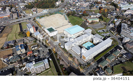 空撮　福岡県飯塚市（立岩）上空より 36404151