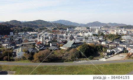 空撮　福岡県飯塚市（幸袋）上空より 36404155