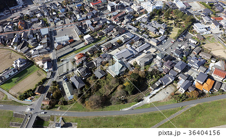 空撮　福岡県飯塚市（幸袋）上空より 36404156
