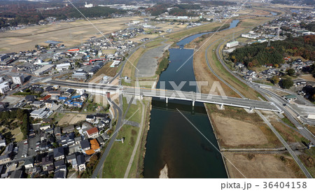 空撮　福岡県飯塚市（幸袋）上空より 36404158