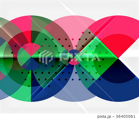 Circle elements on black background Circle elements on black background 36405061