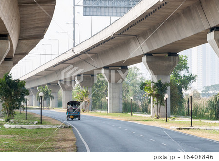 Auto tricycle taxi (tuktuk). Auto tricycle taxi (tuktuk). 36408846